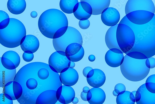 Fototapeta 泡のイメージ背景