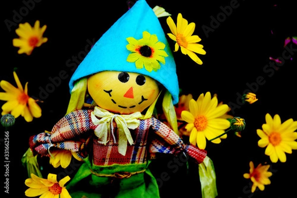 Fototapeta Smiling doll