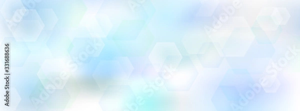 Fototapeta 青い幻想的で綺麗な抽象画像