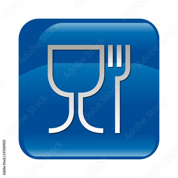 Obraz Botón restaurante