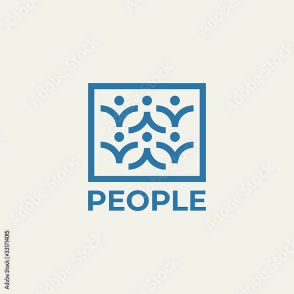 Obraz People Logo