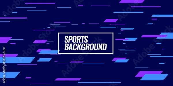 Obraz Modern colored background for sports