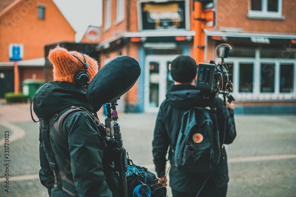 Obraz cameraman at work