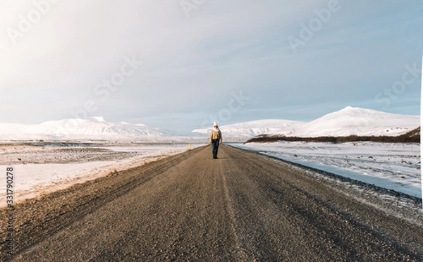 Obraz road in mountains