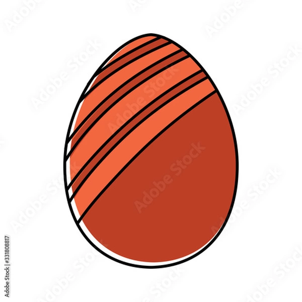 Obraz Decorated easter eggs icons