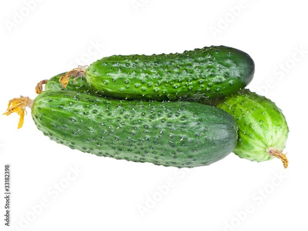 Fototapeta Fresh cucumbers