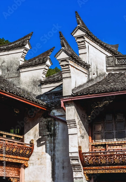 Obraz Hui-style architecture
