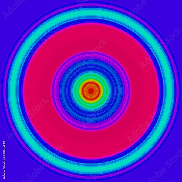 Fototapeta abstract background with circles