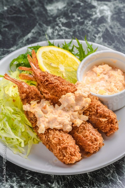 Fototapeta 海老フライ