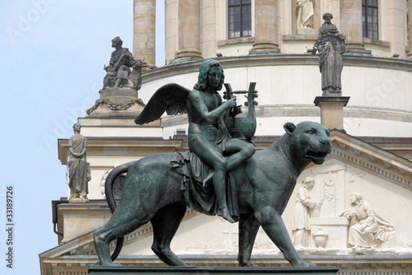 Obraz Engel mit Lyra