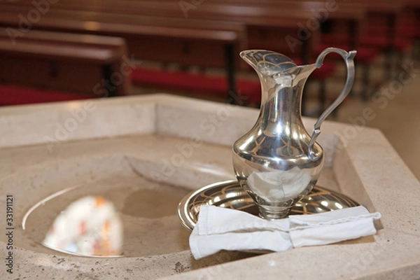 Obraz Baptism detail