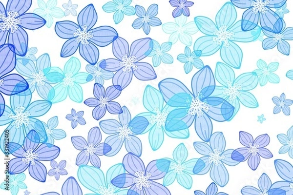 Fototapeta Colorful flower background texture. Perfect wallpaper for artwork