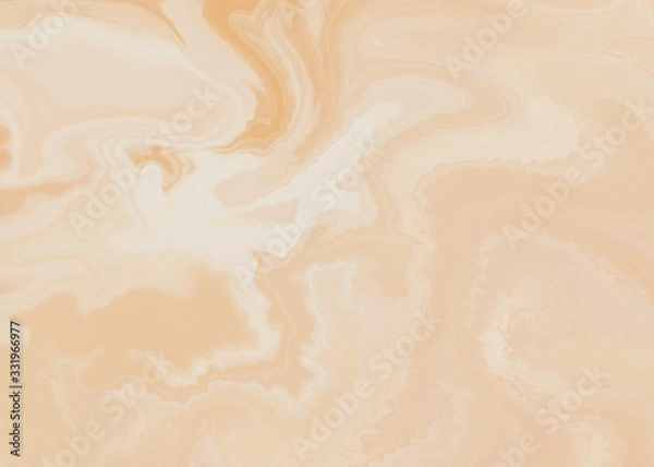 Fototapeta Fluid Art. Abstract colorful background in pastel shades, wallpaper. Marble texture. Mixing colors. Contemporary art, style.