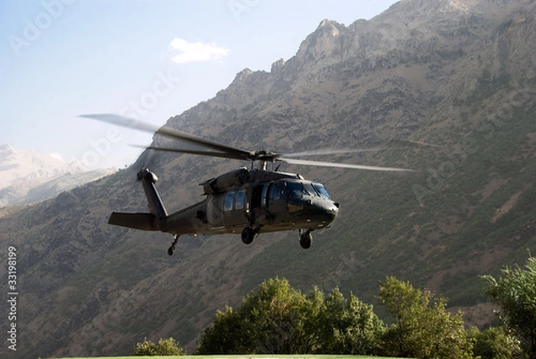 Obraz Wojskowy Blackhawk