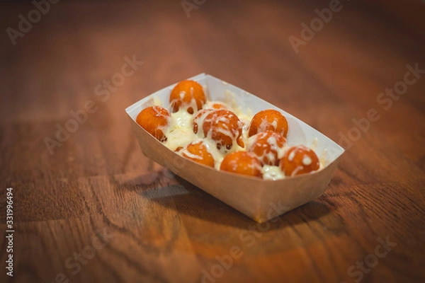 Obraz  Croquettes with cheese