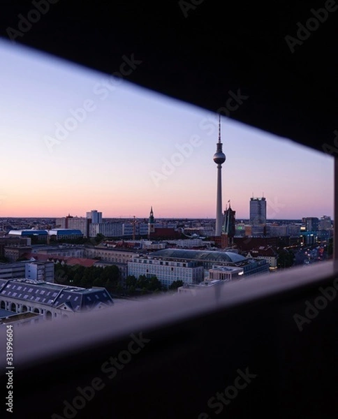 Fototapeta Framed Tv Tower