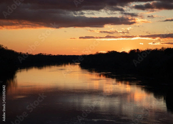 Obraz Alabama River Sunset