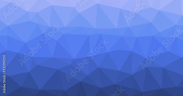Fototapeta Low Polygonal Computation Art background illustration