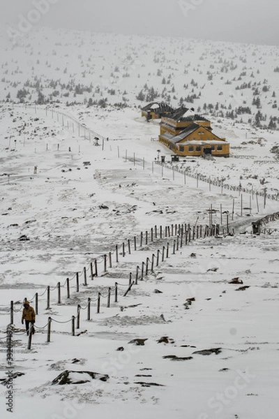 Obraz Schronisko w górach
