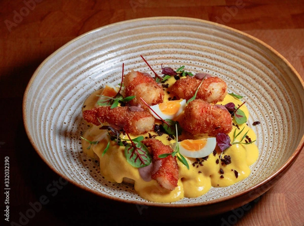 Obraz fried shrimp Peruvian