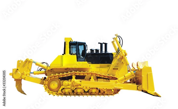 Obraz New Dozer side isolated