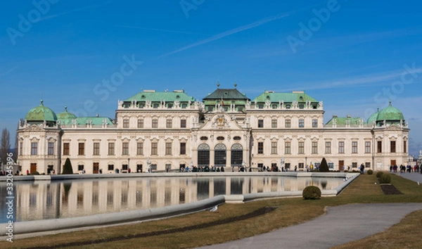 Obraz belvédère de vienne