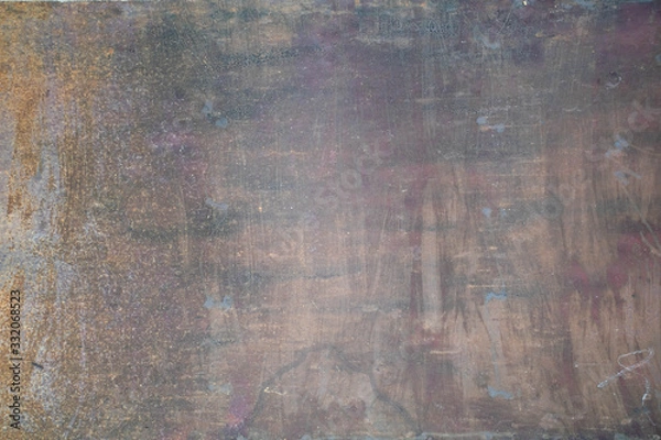 Obraz Background image of old metal sheet texture