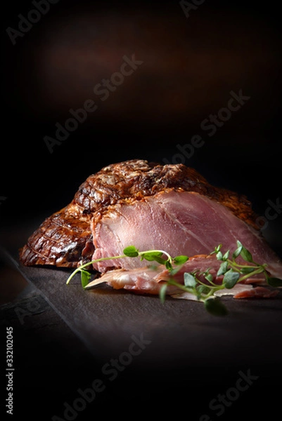 Obraz Honey Roasted Ham Joint