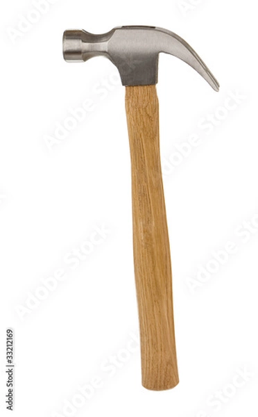 Obraz hammer isolated on white