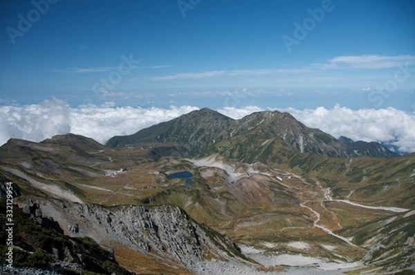 Fototapeta 立山からの風景