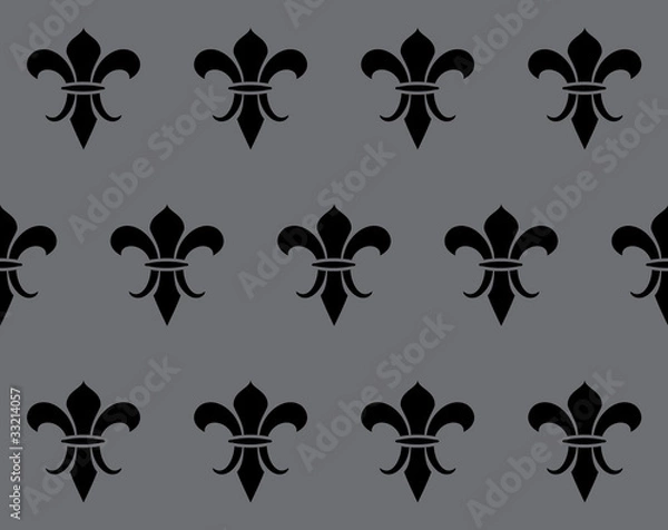 Obraz Fleur Del Lis Pattern