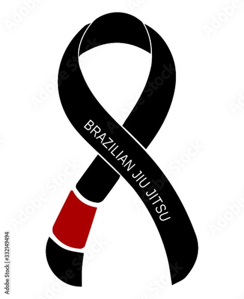 Obraz Brazilian Jiu Jitsu - logo