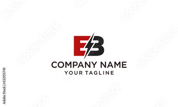 Obraz ELECTRICAL POWER ENERGI E DAN B LOGO