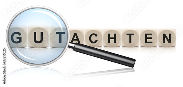 Fototapeta Gutachten