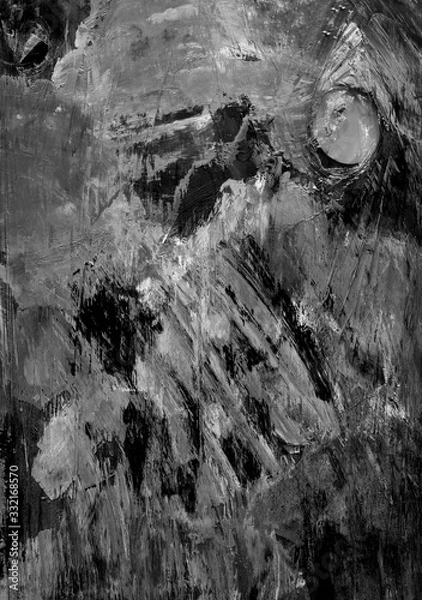 Obraz Abstract monochrome background.