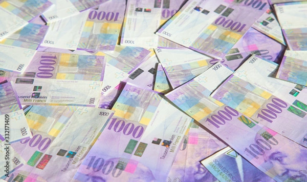 Obraz Swiss francs