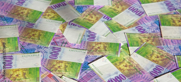 Obraz Swiss francs