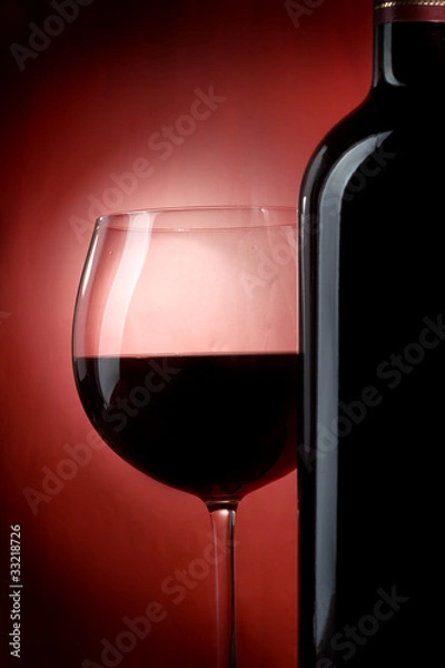Obraz Red wine