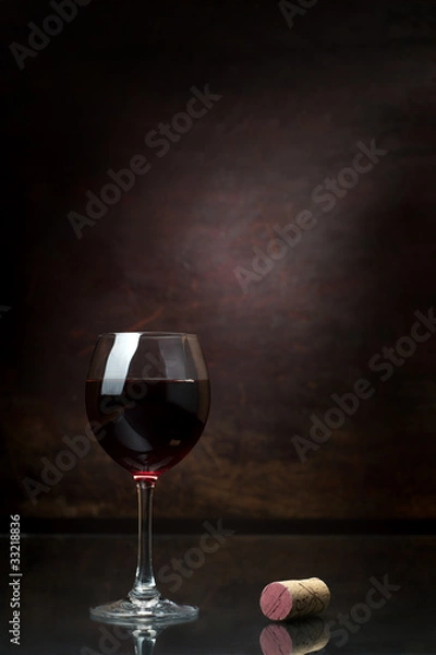 Obraz Wine glass