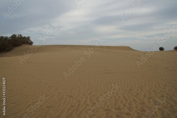 Fototapeta dunes de sable de Maspalomas