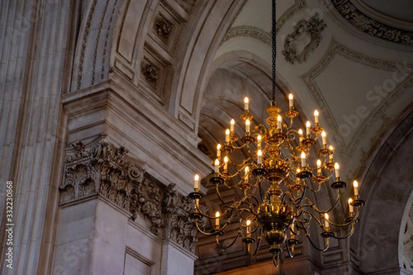Fototapeta Cathedral Chandelier