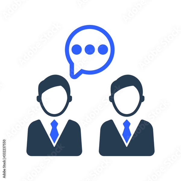 Obraz Business Conversation Icon