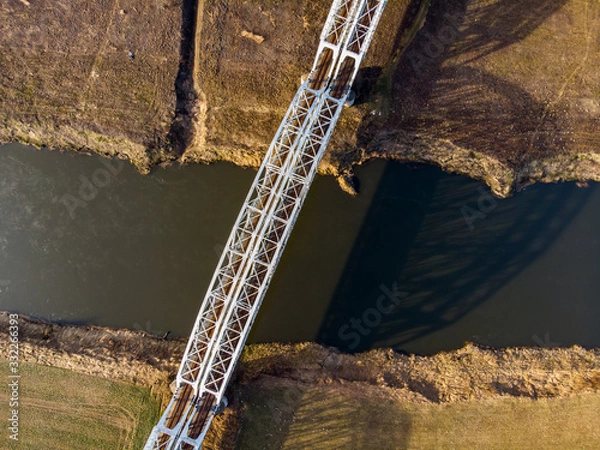 Fototapeta Train bridge