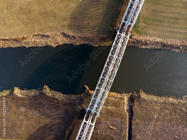 Fototapeta Train bridge