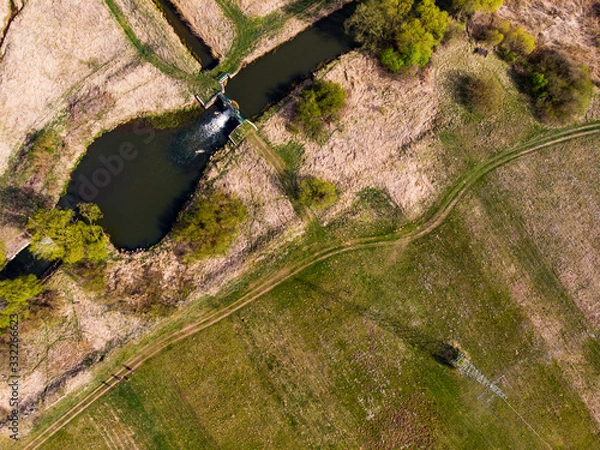 Fototapeta Spring fields
