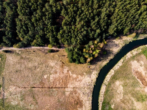 Fototapeta Spring fields