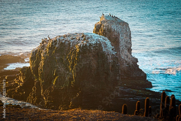 Obraz  Sunset in pacific ocean