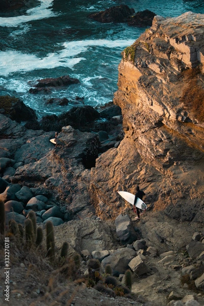 Obraz Extreme surfers