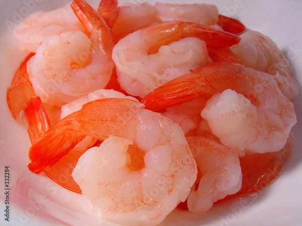 Obraz cooked shrimp