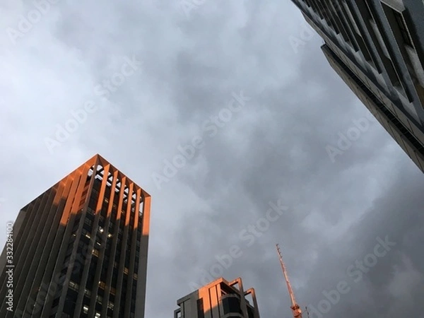 Obraz orange construction